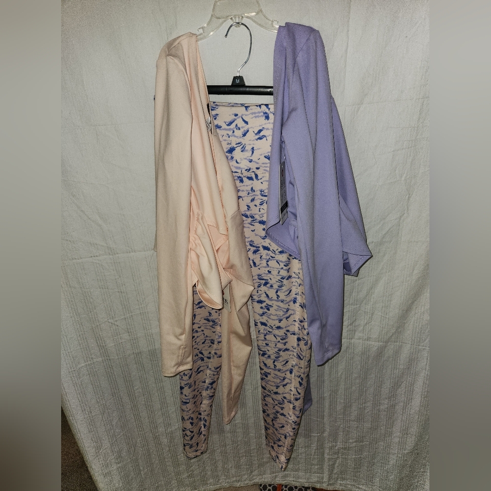 OTOS Lavender And Peach Athletic Set